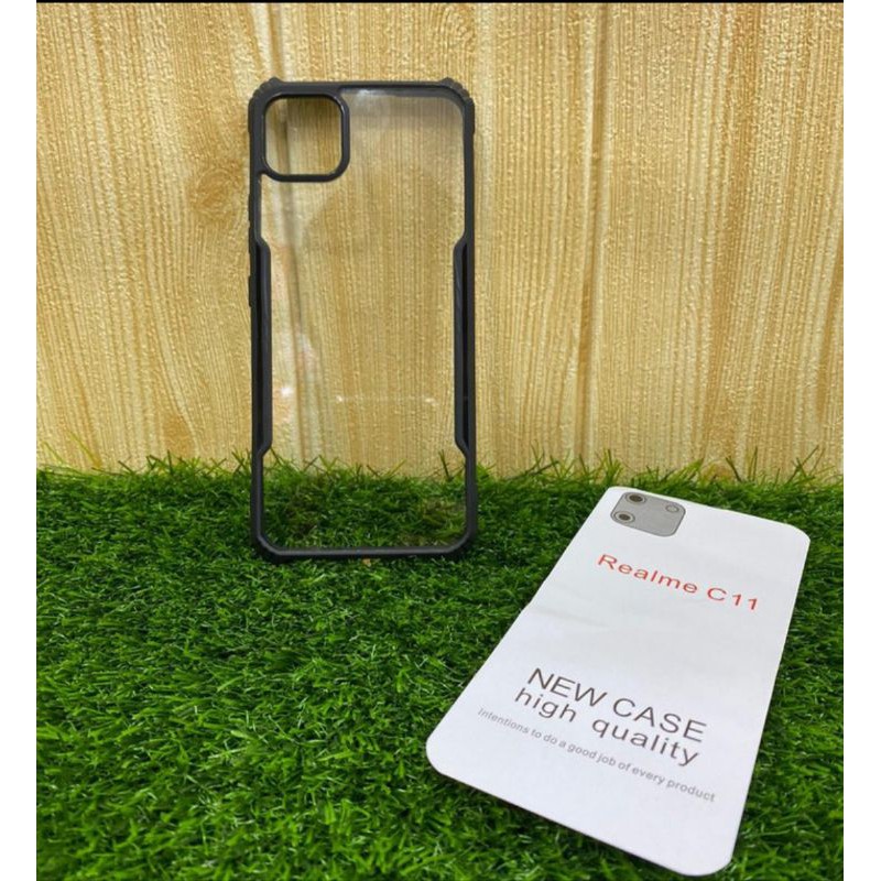 Softcase Clear Armor Bumper Transparant Realme C11 New