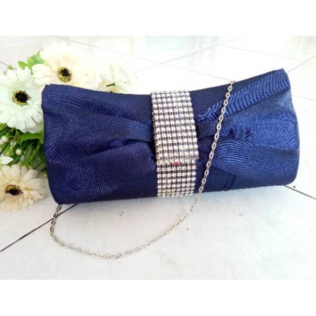 Clutch Cantik Satin Zaskia