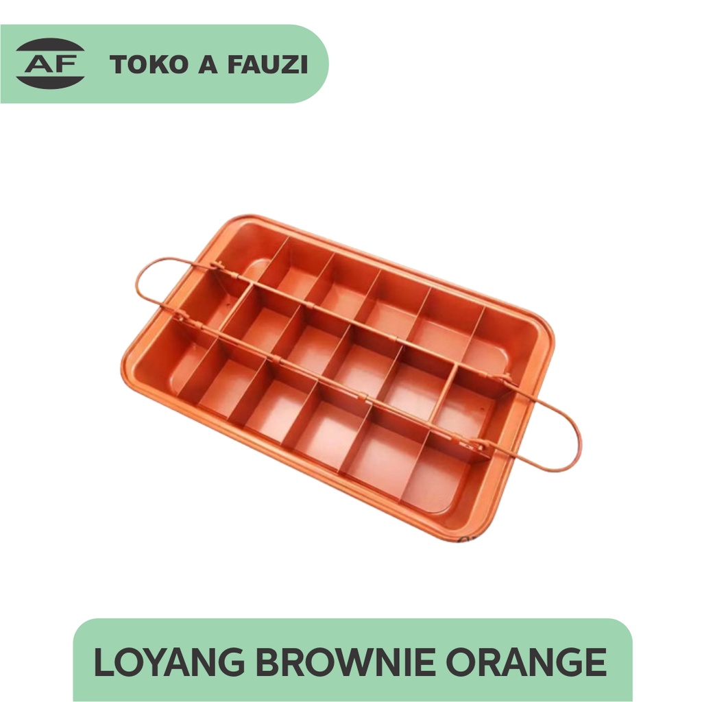 LOYANG BROWNIE SEKAT BONGPAS ORANGE