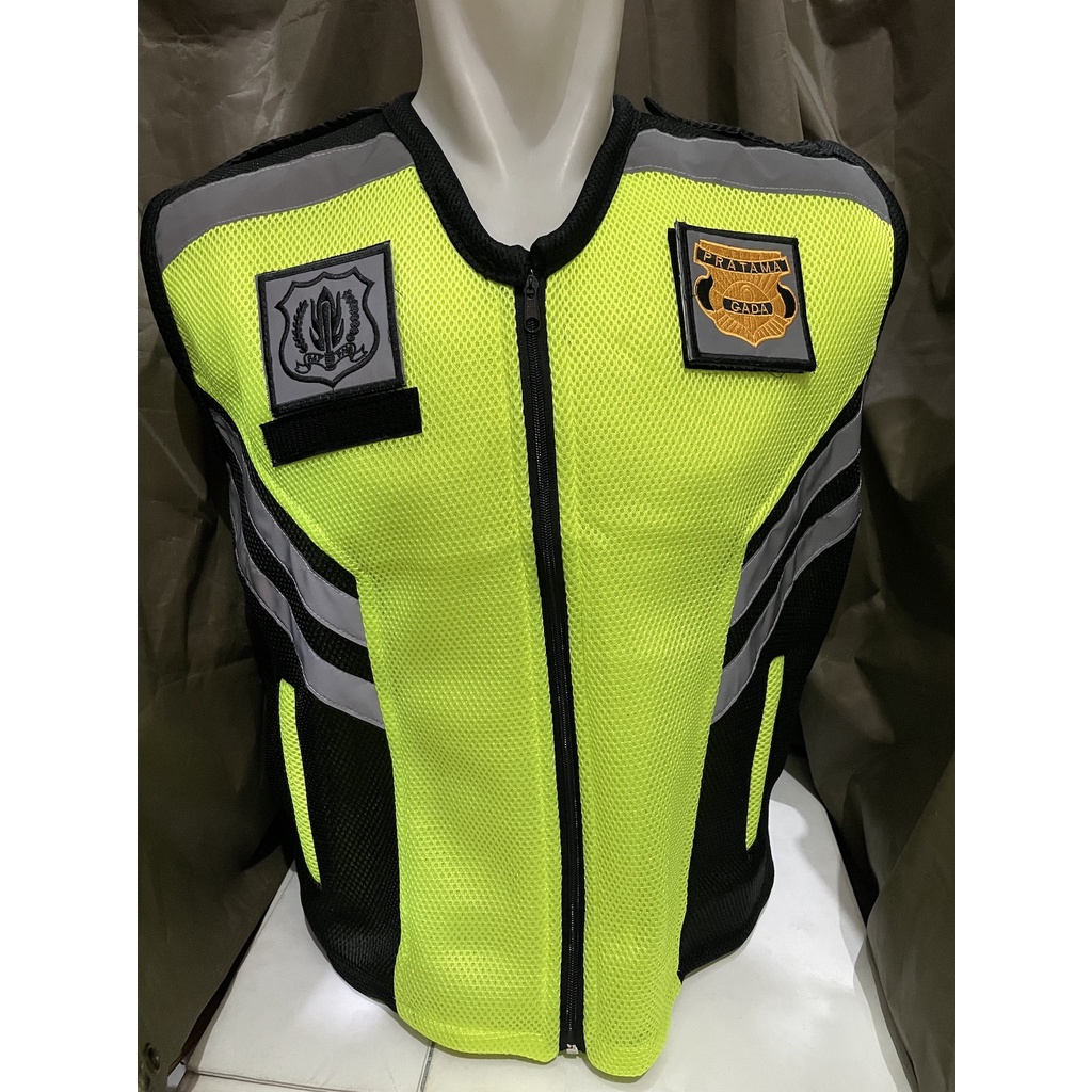 Rompi Satpam|Rompi Security| Rompi Double Mesh Satpam