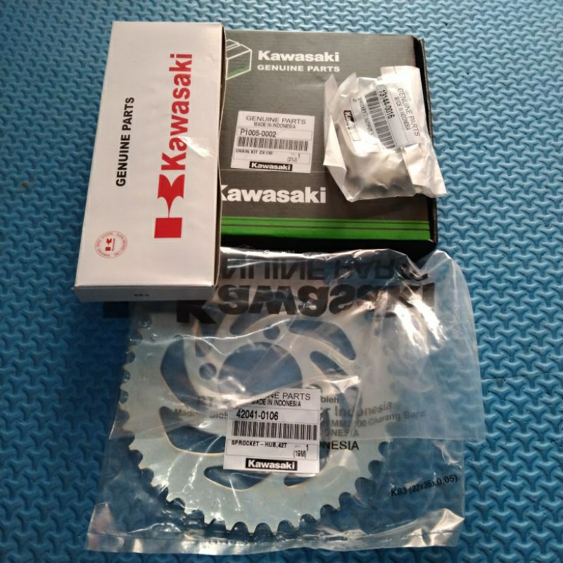 gear set gearset ZX 130 zx130 original Kawasaki