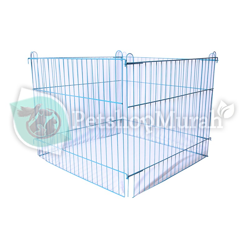 Kandang pagar lokal kelinci kucing anjing Murah 60 X 50 CM