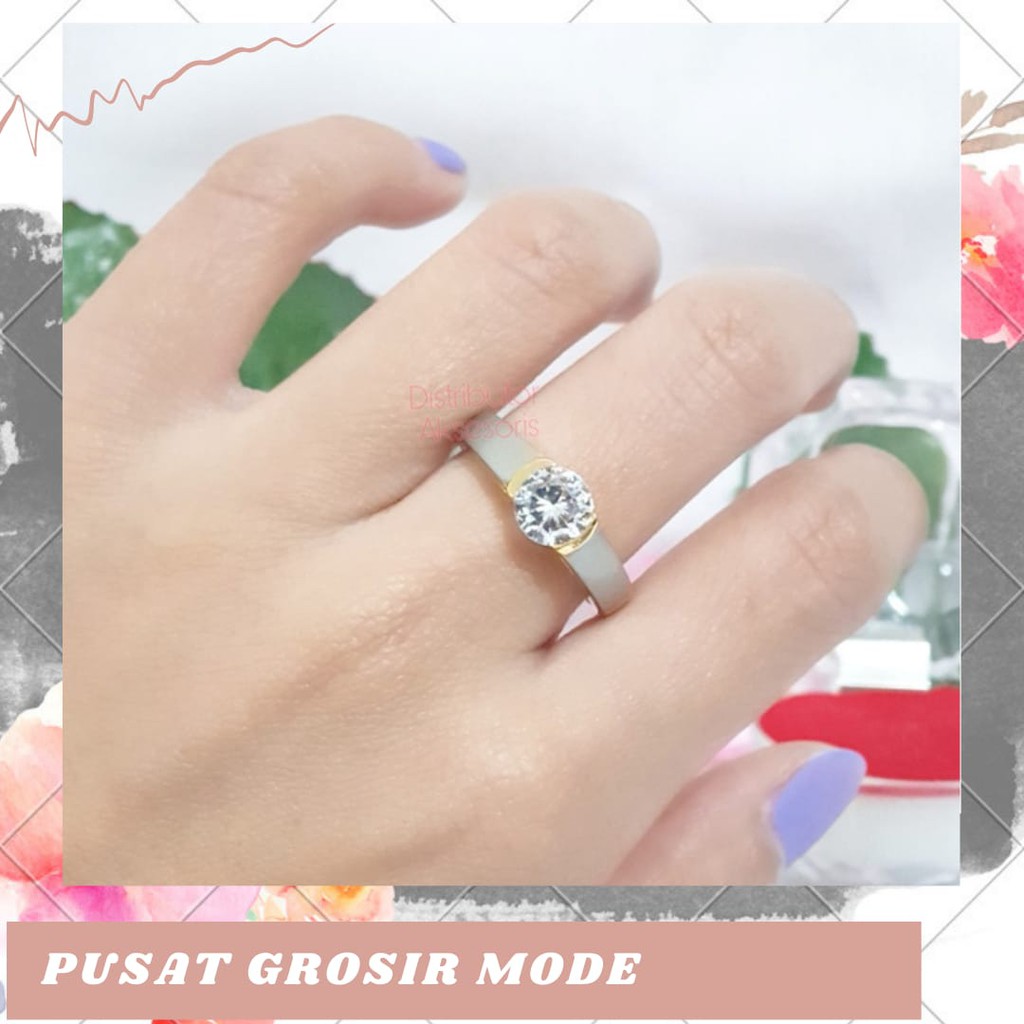 Cincin Titanium ANTI KARAT SELAMANYA PGM CT82