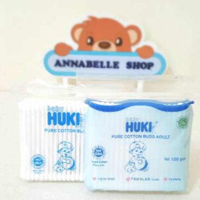 Cotton Bud Huki regular zax buat anak dan dewasa