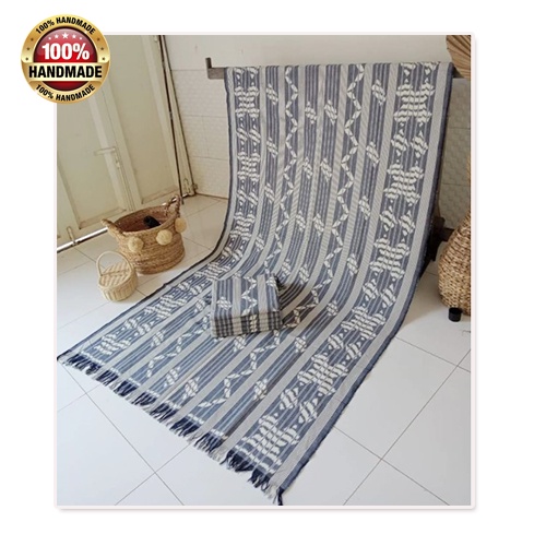 Kain Tenun Etnik / Kain Meteran / Kain Batik / Kain Blanket Handmade Troso BA074