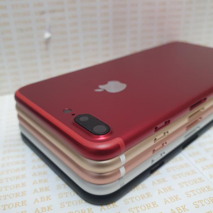 Back Casing Kesing Housing Iphone 7 plus 7+ 7plus Original - Gold