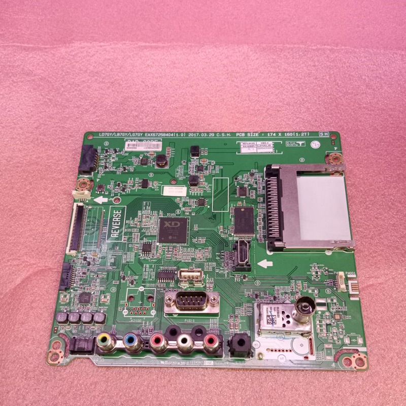 Jual Mesin Tv Mb Tv Led Lg Lv C Ta Mainboard Motherboard