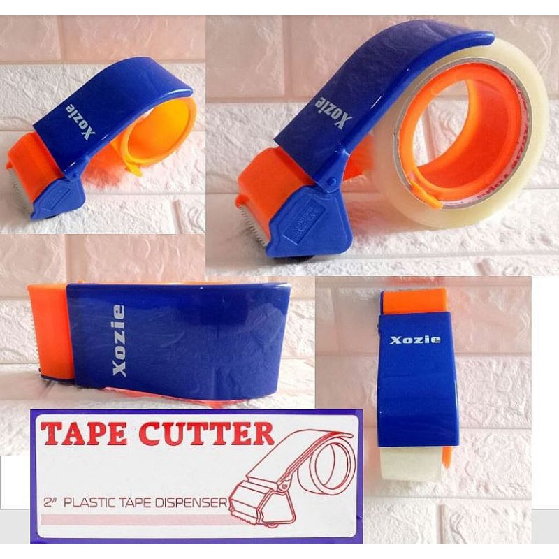 

PEMOTONG LAKBAN XOZIE TAPE DISPENSER TAPE CUTTER DISPENSER LAKBAN 2" POTONG LAKBAN PACKING ONLINE
