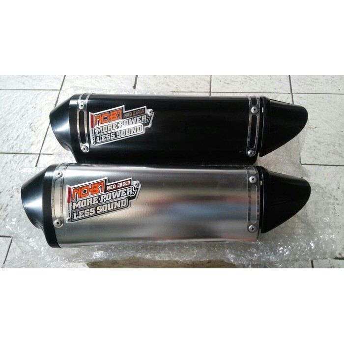 Promo Knalpot Nobi / Nob1 Neo 3BOLD Yamaha Xeon RC / Xeon GT 125 / Aerox 125