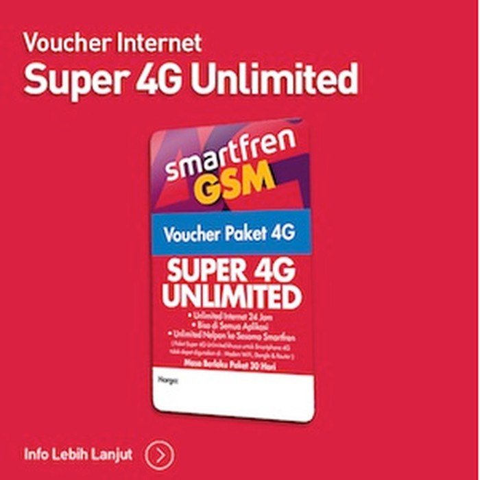Voucher Smartfren UNLIMITED 30Hari