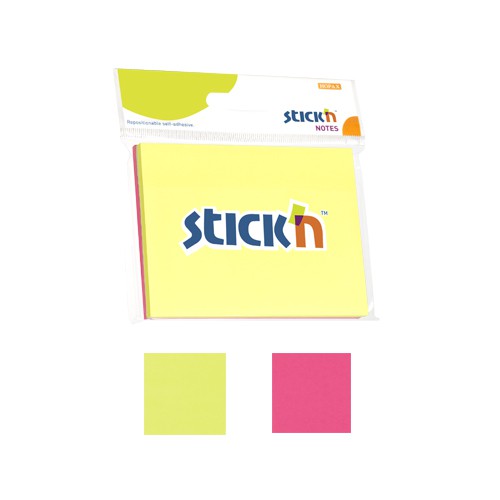 

Stick'n Assorted Notes (3x4) 21095 Neon Color / Sticky note memo tempel simple