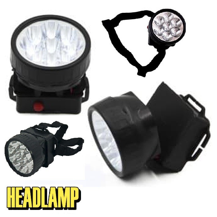 Lampu Senter Kepala Led Lampu Senter Kepala Led Baterai Shopee Indonesia