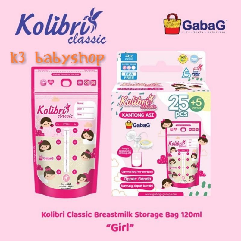 Kantong Asi Gabag 100ml 120ml 150ml plastik asi kantung asip breastmilk storage bags