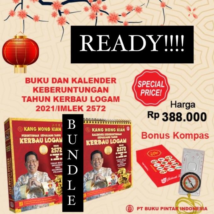 

[[COD]] READY 2021 BUKU + KALENDER kang hong kian tahun kerbau logam 2021 TERPERCAYA Kode 58