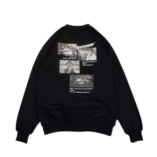Sweater Crewneck SUPERBAD / Crewneck Pria / Crewneck Wanita Available M L XL Casual Good Brand Quality (Fulltag) Realpict