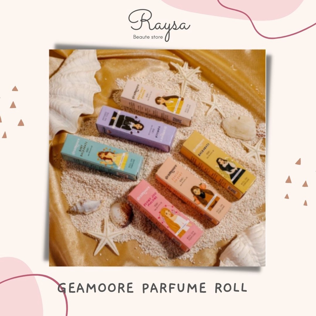 PARFUME GEAMOORE ROLL 6ml - Parfum geamoore viral parfum backaratz parfum bbay sweet powder peonny j