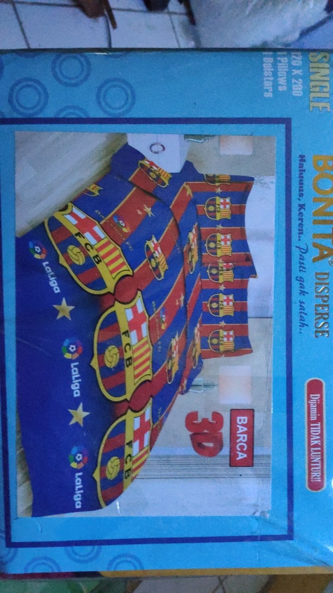 Sprei California Barcelona 120x200