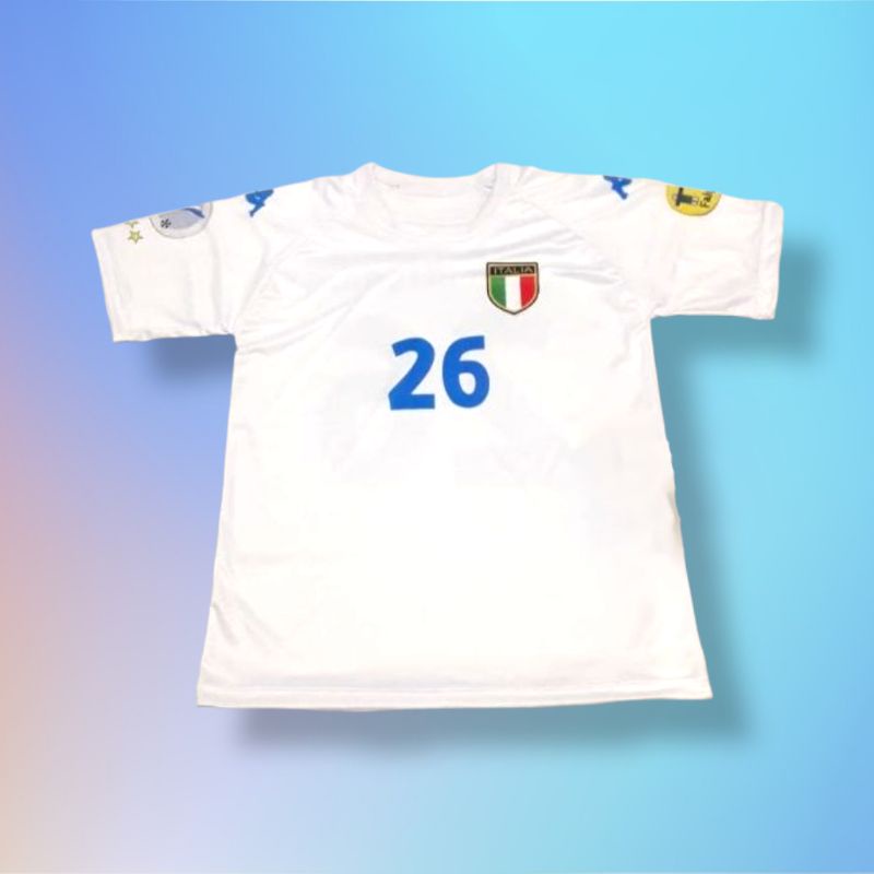 Jersey Timnas Italia away 2000 Full Printing