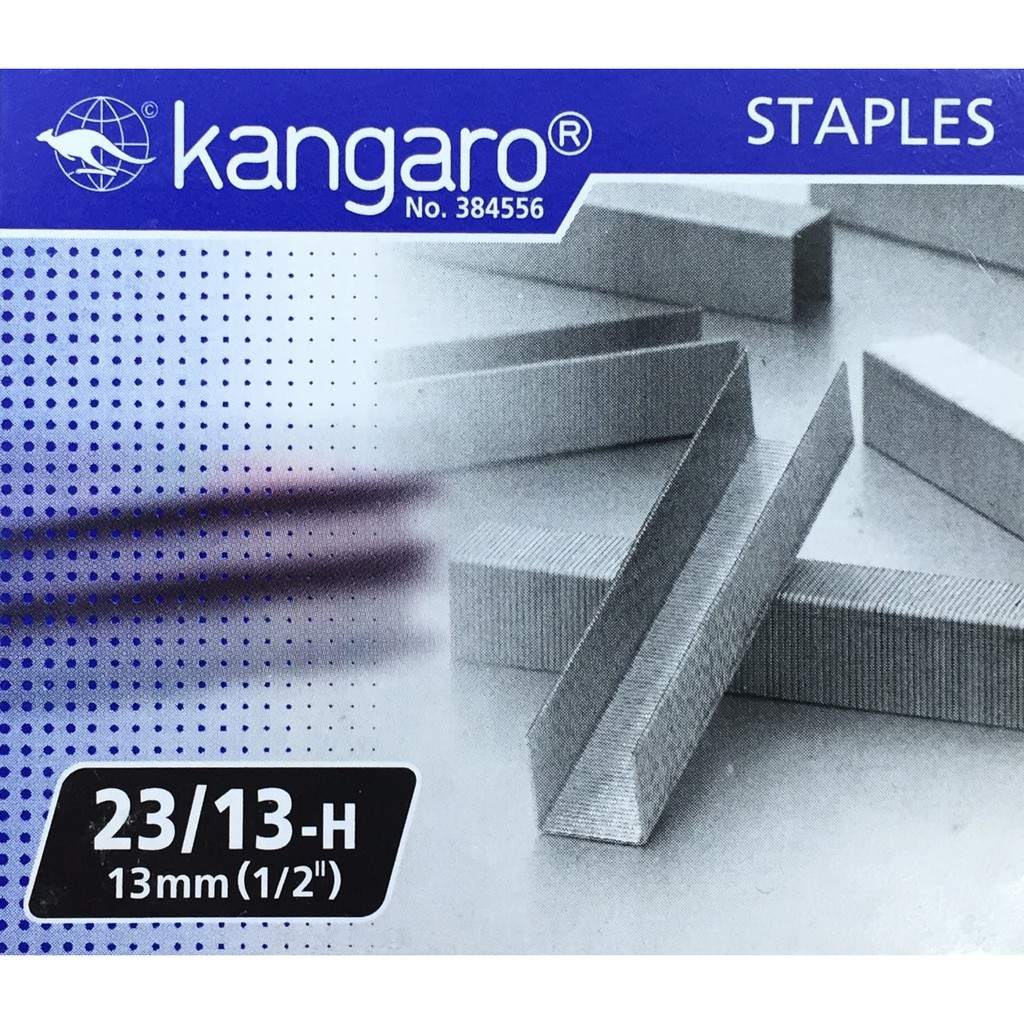 

REFILL STAPLES 23/13-H 13MM (1/2") KANGARO