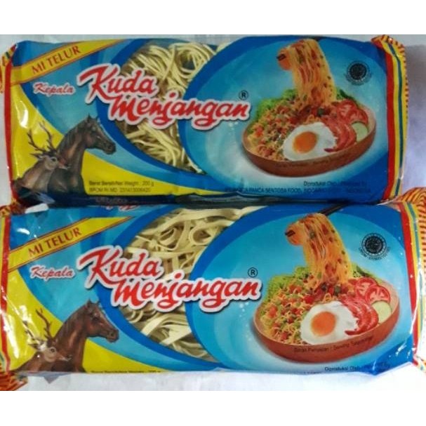 

Mie Telur Cap Kuda Menjangan