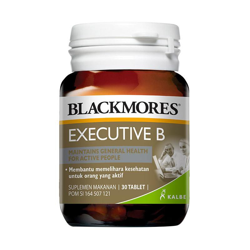 Jual Blackmores Executive B Suplemen Kesehatan 30 Tablet | Shopee Indonesia