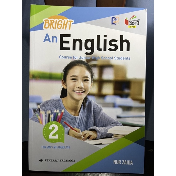 Bahasa inggris Bright An English untuk SMP kelas 2 Erlangga