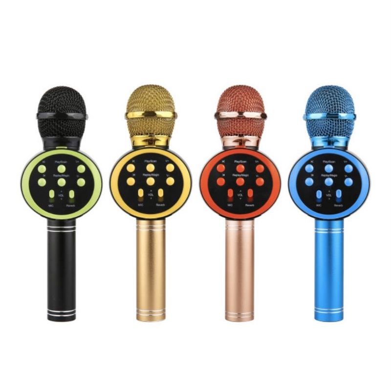 MIC KARAOKE Microphone LED RGB WSTER BLUETOOTH WIRELESS HIFI SPEAKER Karaoke