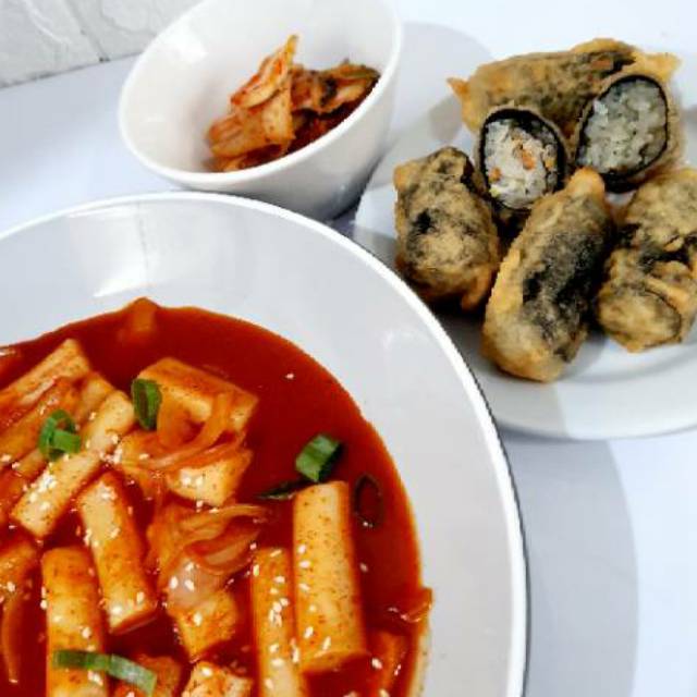 GIMMARI twigim Korea HALAL frozen fried dangmyeon korean glass noodle roll