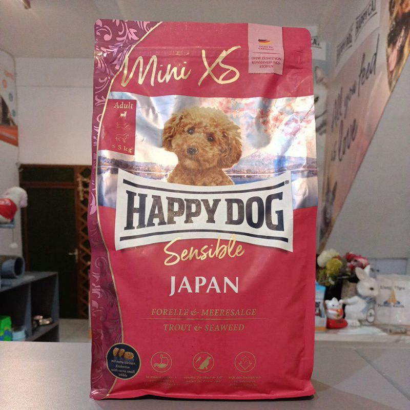 Happy Dog Sensible Mini XS Japan Trout &amp; Seaweed 1.3kg