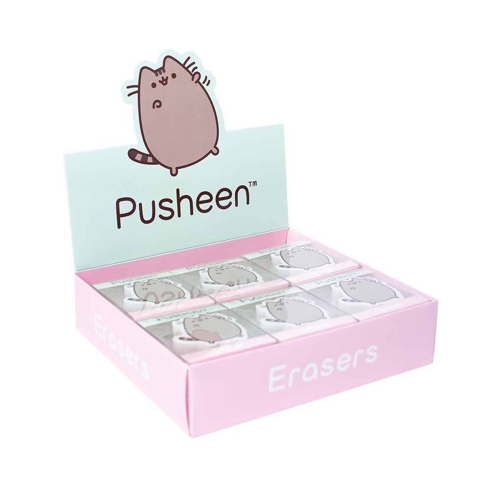 

Pusheen Hello Erasers. Licensed Authentic Eraser. Local Seller.