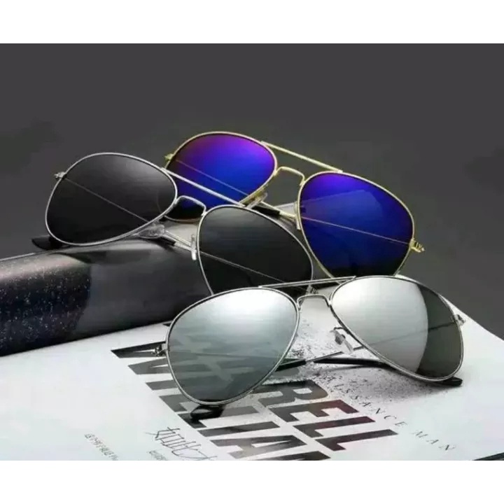 KACAMATA BL FASHION RETRO BINGKAI BESI PRIA/WANITA KACAMATA BESI PRIA/WANITA