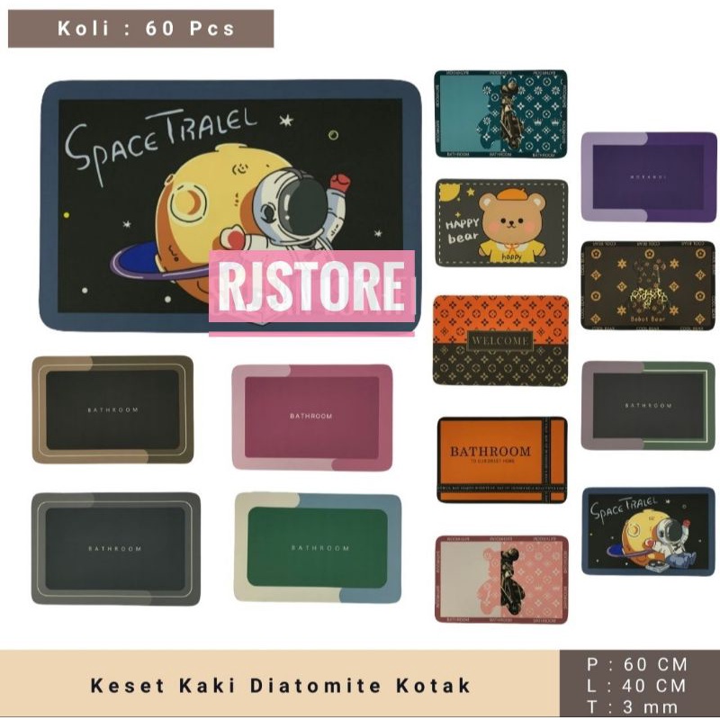 Keset Kaki Diatomite Kotak / keset kaki diatomite / keset sultan