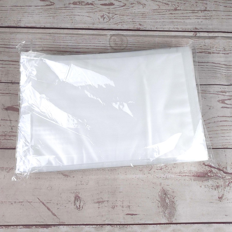 Kantong Plastik Vacuum Sealer Storage Bag 20 x 30 cm 100PCS - HK-08 - Transparent