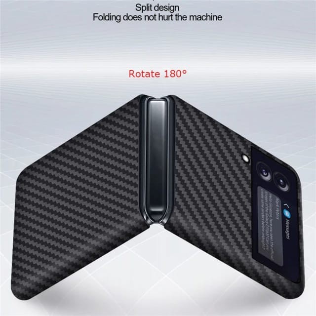 CASE SAMSUNG GALAXY Z FLIP3 5G FLIP 3 KEVLAR CARBON ORIGINAL