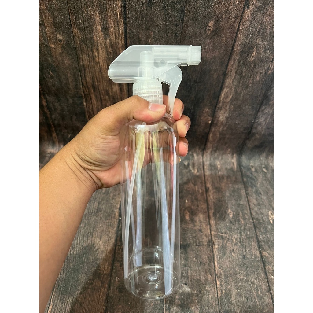 Botol Clear 500ml Tinggi N28 - KISPRAY