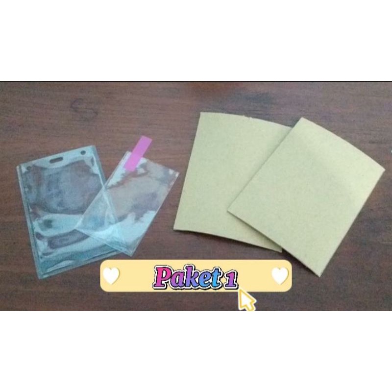 

[BACA DESK] Paket Packing Photocard