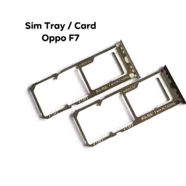 Sim Tray Oppo F7 Slot Card SimSlot SimLock SimCard SimTray Tempat