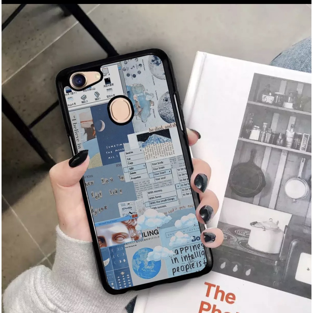 ACASTO Case Oppo F5/ F5 Youth/ F7/ F7 Youth motif aesthetic style art theme pria & wanita semua tipe