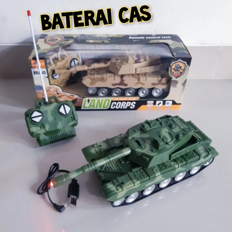 rc tank baterai charger mainan anak remote control edukatif batre cas