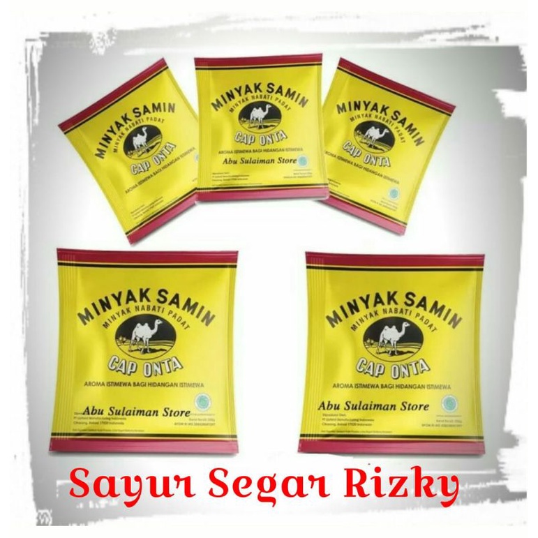 

Blue band minyak Samin cap ONTA Sachet