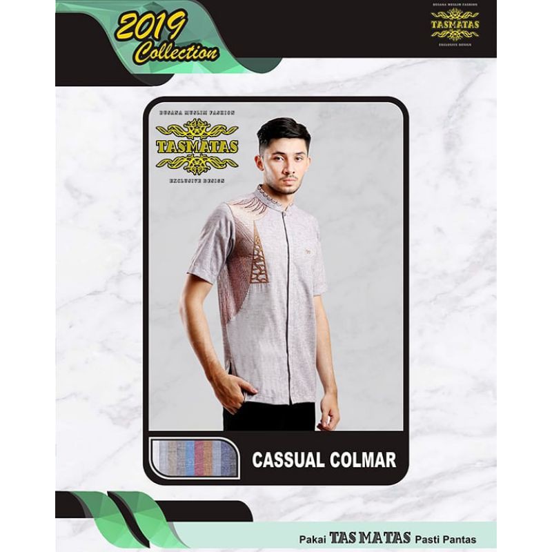 Baju Takwa Baju Koko Baju Taqwa Tasmatas Bordir Katun Pakaian Koko Murah Tasmatas cassual colmar