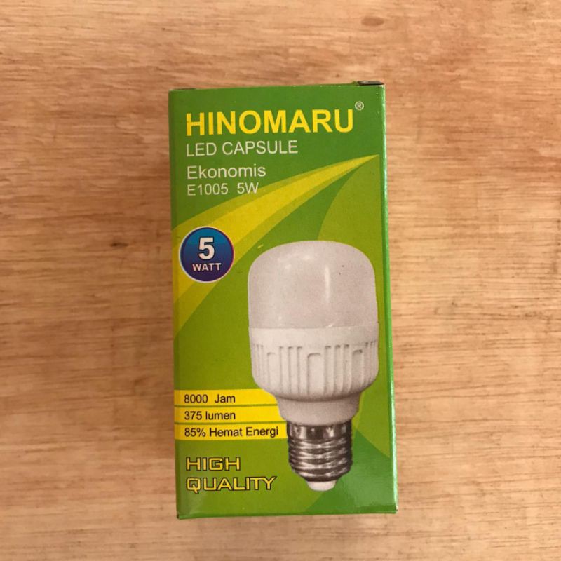Lampu Led Kapsul Hinomaru 5 Watt // Lampu Led Kapsul Hinomaru 5 Watt