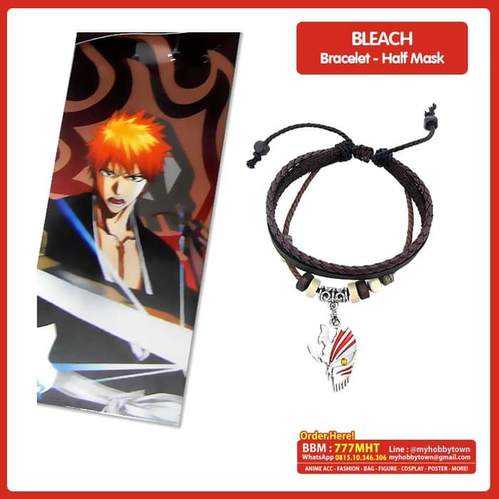 Gelang Anime Bleach : Kurosaki Ichigo Half Mask
