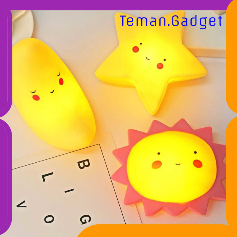 TG-DG252 FGHGF LAMPU TIDUR ANAK LED LIGHT CUTE SMILEY - FGH01