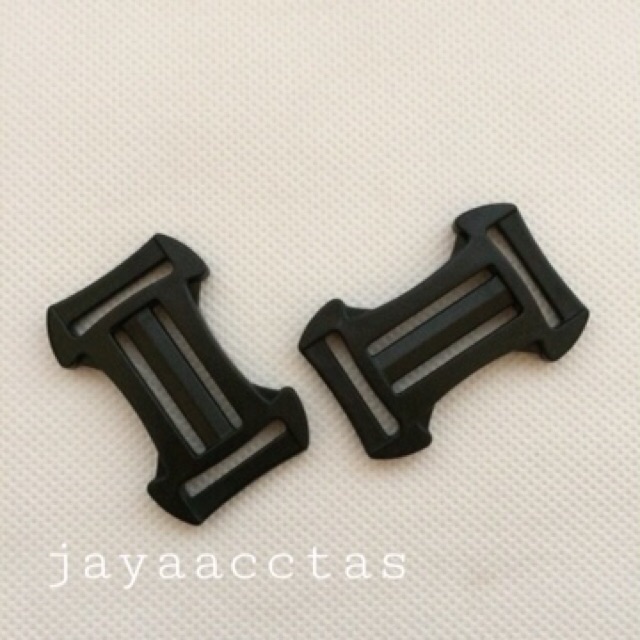 Ring kupu-kupu tas 2.5 cm x 2.0 cm plastik buckle acetal