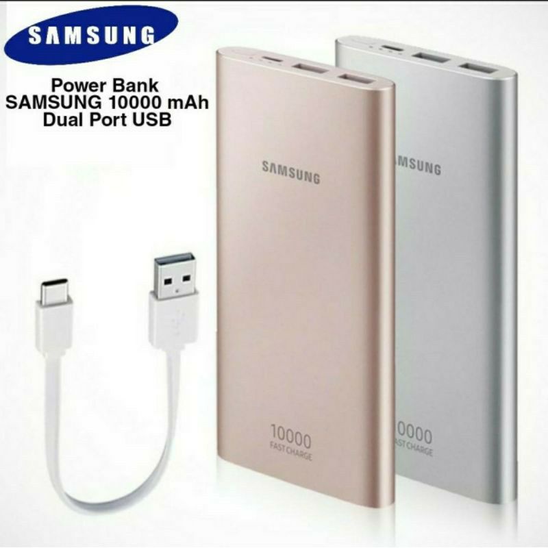 POWERBANK SAMSUNG 10.000 MAH TYPE-C DUAL PORT USB EB-P1100C