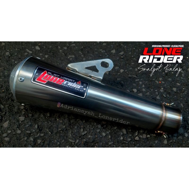 knalpot Lonerider original / slincer minicone
