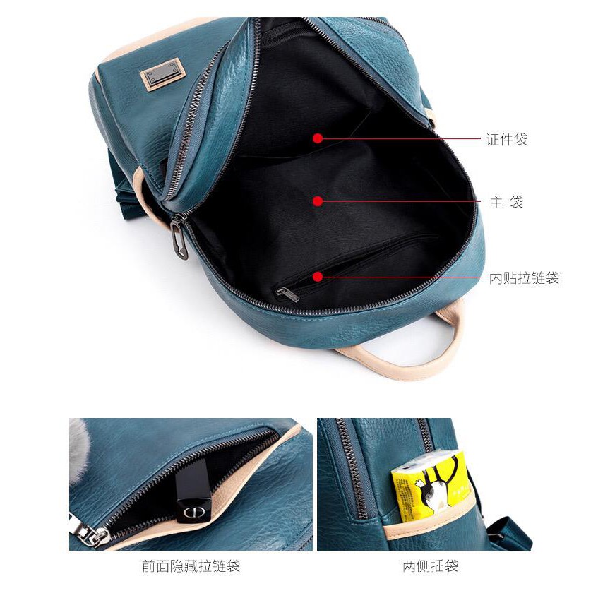 LT 1076 RISCE TAS RANSEL IMPORT WANITA CEWEK PEREMPUAN JAKARTA EL 715