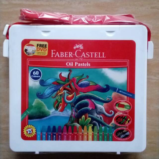 

Hexagonal Oil Pastels 60 Warna (Faber-Castell)