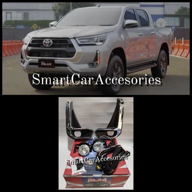 Lampu kabut bumper foglamp fog lamp hilux revo 2021 2022 On